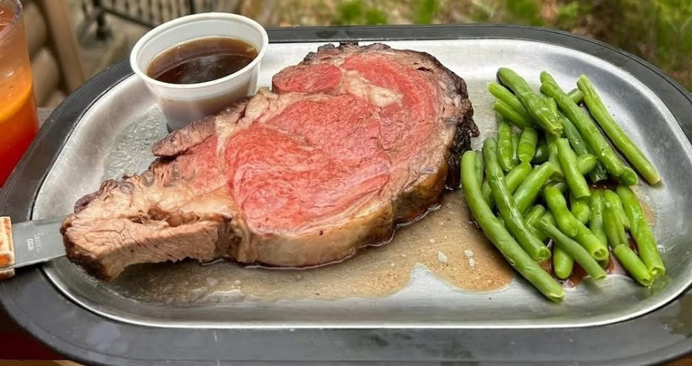 Prime rib dinner